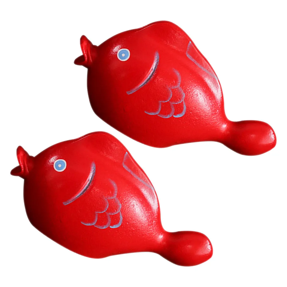 

2 Pcs Fish Decor Couple Statue High Quality Desktop nament Rustic Style Home Office Room Festival Favor Nautical Art