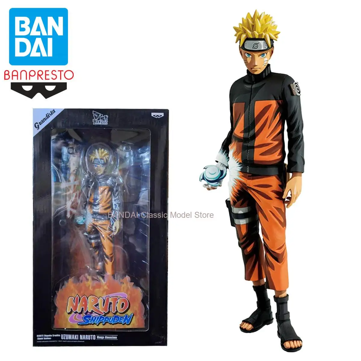 

100% Original in Stock Bandai Spirits BANPRESTO Grandista Manga Dimensions Naruto Shippuuden Uzumaki Naruto Collection Series