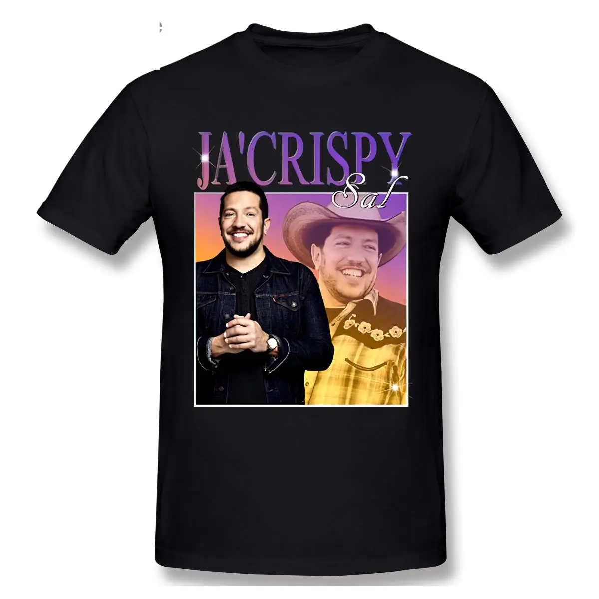 

FPVintage JaCrispy Sal Shirt Unisex T-Shirt Impractical Jokers Short Sleeved Tshirt Fashion Cotton Tshirts Tee Shirts