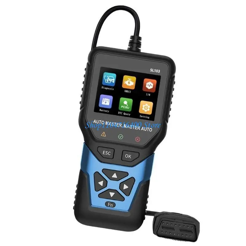 y1gd Professional OBD2 Diagnostic Tool With Realtime Data Stream And Fault Code Reset