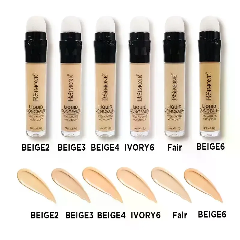 BSIMONE 방수 매트 컨실러 스틱 지속적인 밝기 보습 커버 여드름 자국 다크서클 컨실러 파운데이션 크림