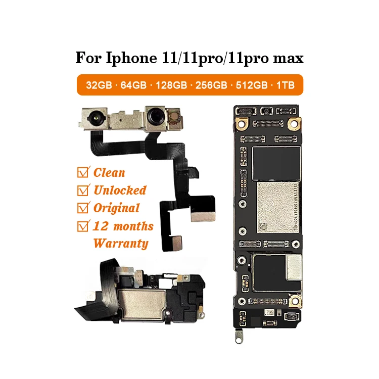 

Материнская плата телефона с идентификатором лица для Iphone X/XS Max/11 12 13 14 Pro Max