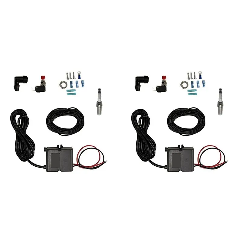 2X Single Flamethrower Exhaust Flame Kit For Car Motorcycle BFTKAFK-Single Flame Thrower Accessories-T61C