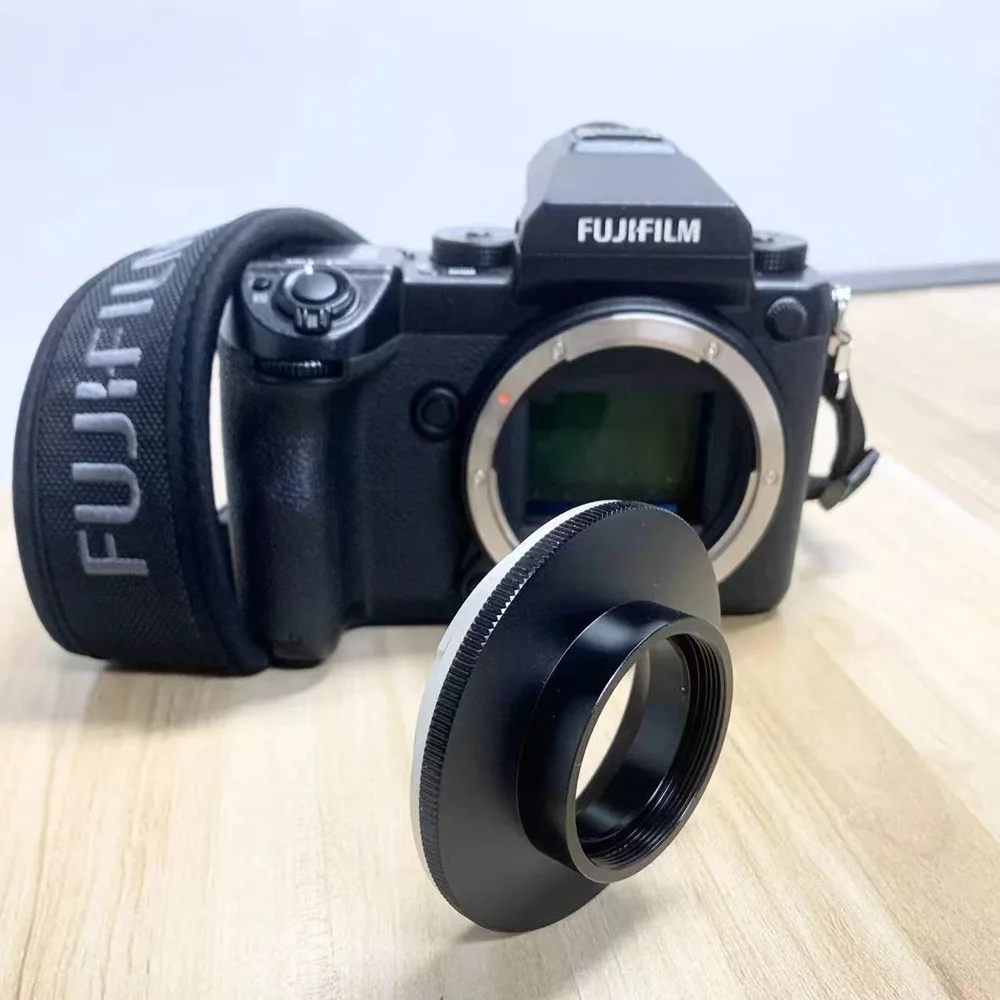 حلقة محول M42-GFX جديدة لعدسة المسمار M42 إلى محول تنسيق متوسط Fujifilm GFX100S/50S2/50S/R