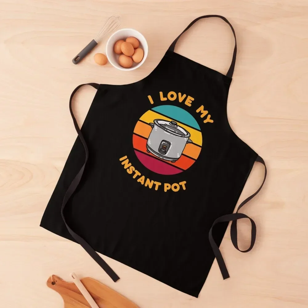 

I love my Electric Rice Cooker - Slow Cooker, Pressure Cooker, Air Fryer, Instant pot – Dorm Room Cook Gift Idea Apron