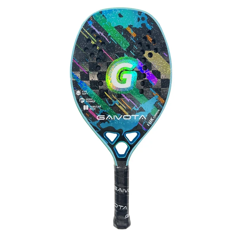 Gaivota 2024 Beach  Tennis Racquet 18K Carbon Belt Backpack