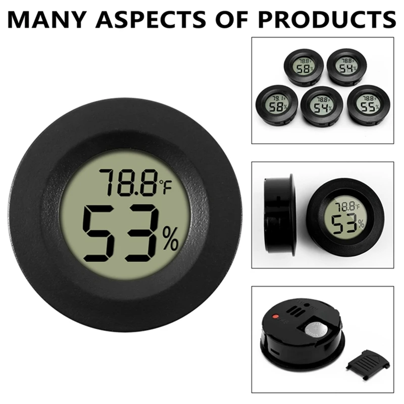 Hygrometer Thermometer  Digital LCD Monitor Humidity Meter Gauge Electronic Thermometer And Hygrometer