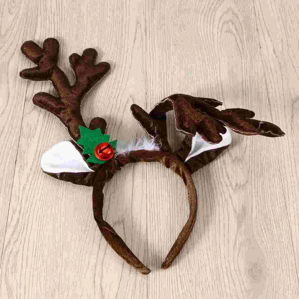 Reindeer Headband Kid Halloween Clothes for Kids Dress Christmas Adults Toddler Baby