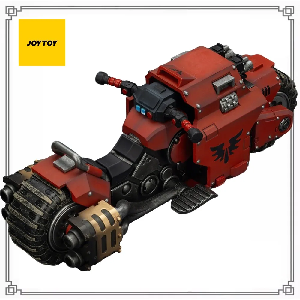 

100% Оригинальный, подлинный боевой мотоцикл JOYTOY Warhammer 40000 Blood Angels Marauder Pattern, оснащенный винтовкой TwinBolter, в подарок