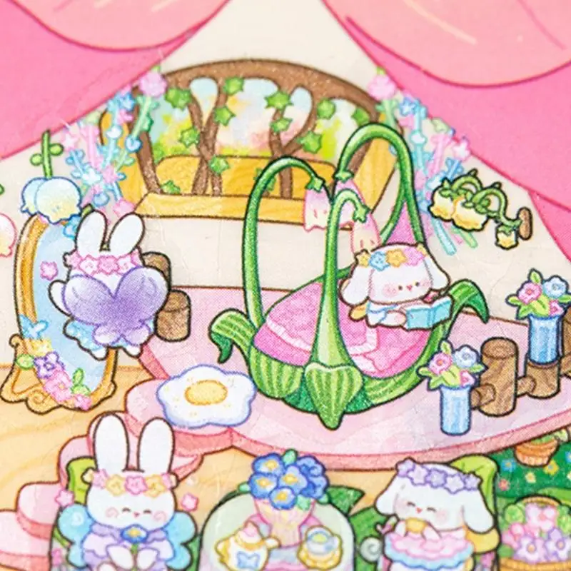 Nhãn dán khung cảnh 3D hoạt hình F3MA