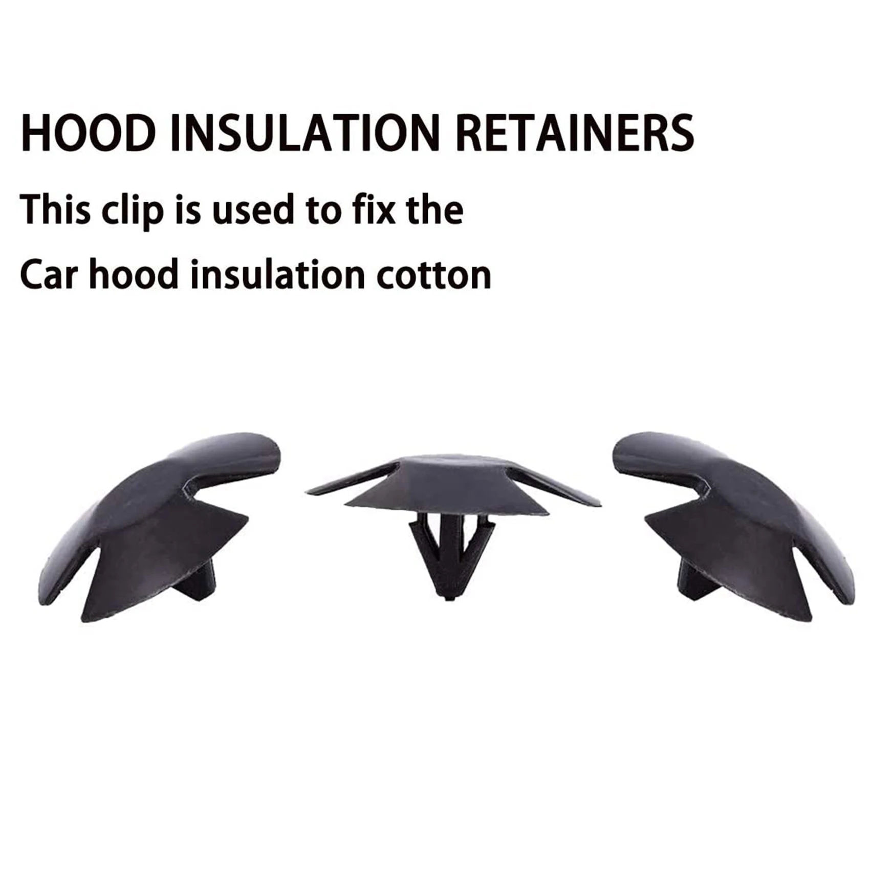 15Pcs Car Bumper Hood Insulation Cover Retainer Clips For Chrysle, JEEP, Dodge, Ram,4878883AA Rivet Fastener