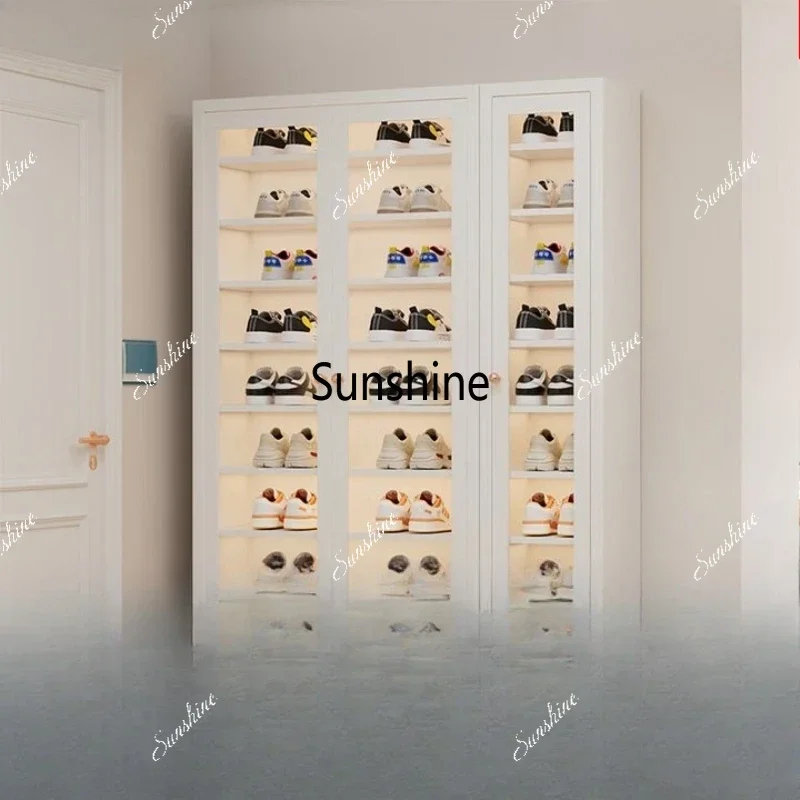 Wood Cheap Shoe Cabinet Beautiful Modern Beutiful Metal Drawer Shoe Cabinet Wood Modern Armario Zapatero Furniture For Home