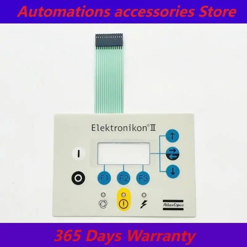 Membrane Keypad Keyboard Button Switch Film for Atlas Copco Elektronikon II 1900071001 1900071011 1900071012 TM164AD P-6 Keypad