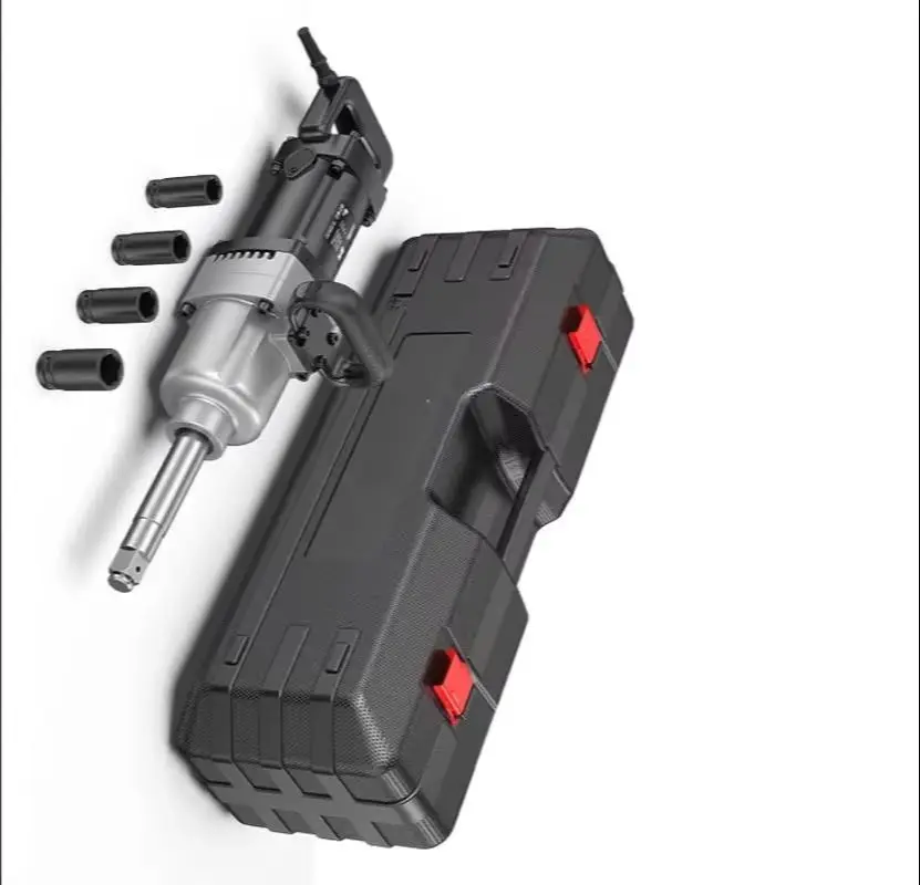 High-Torque Impact Wrench 1500W 220V 1800W Electric Auto Repair Tool Heavy-Duty Socket Jackhammer for Automotive Maintenance