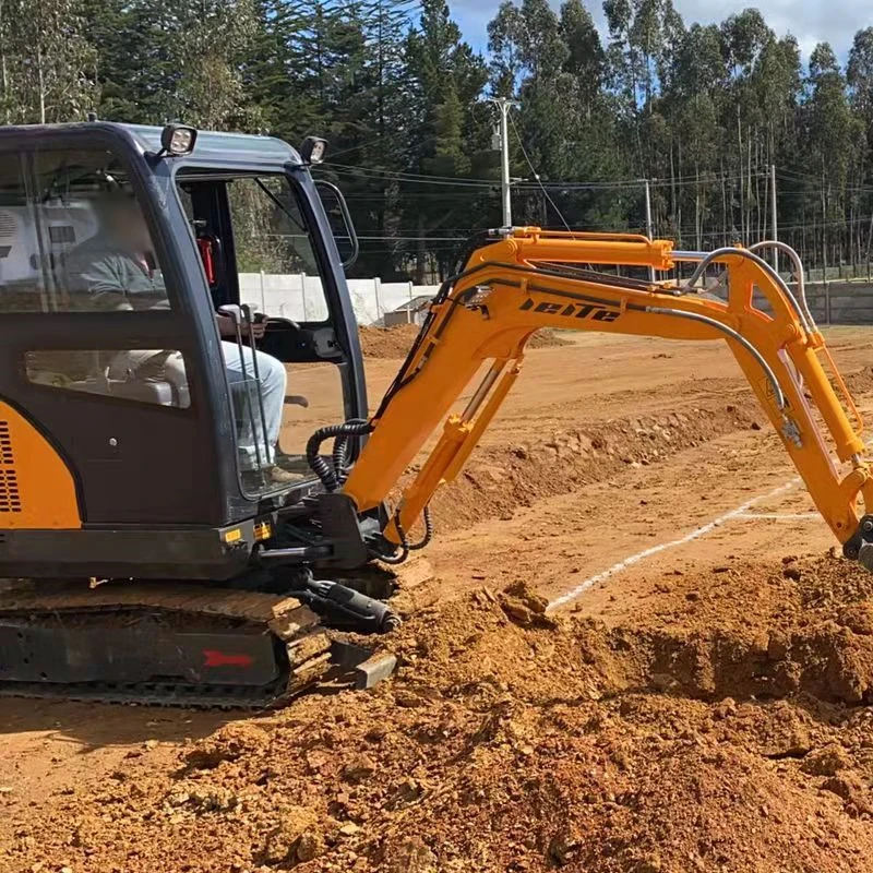 รถขุดขนาดเล็ก2ตัน2.5ตัน Digger Cab EPA ยูโร5มาตรฐาน Digger ขายฟรีบริการหลังการขายราคาถูก Mini excavator ราคา
