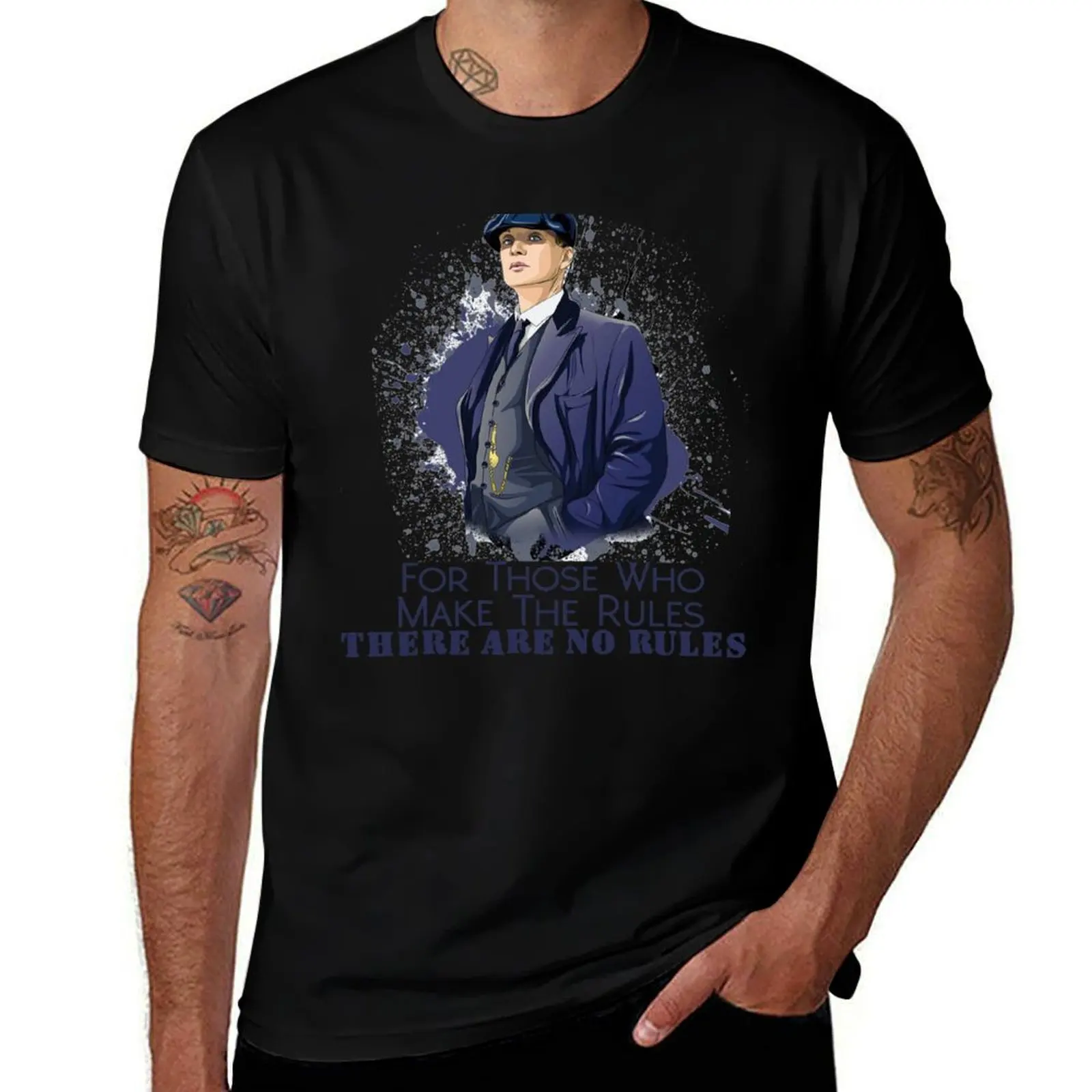 For Those Who Make The Rules There Are No Rules T-Shirt t shirts for man graphic funny T-Shirt