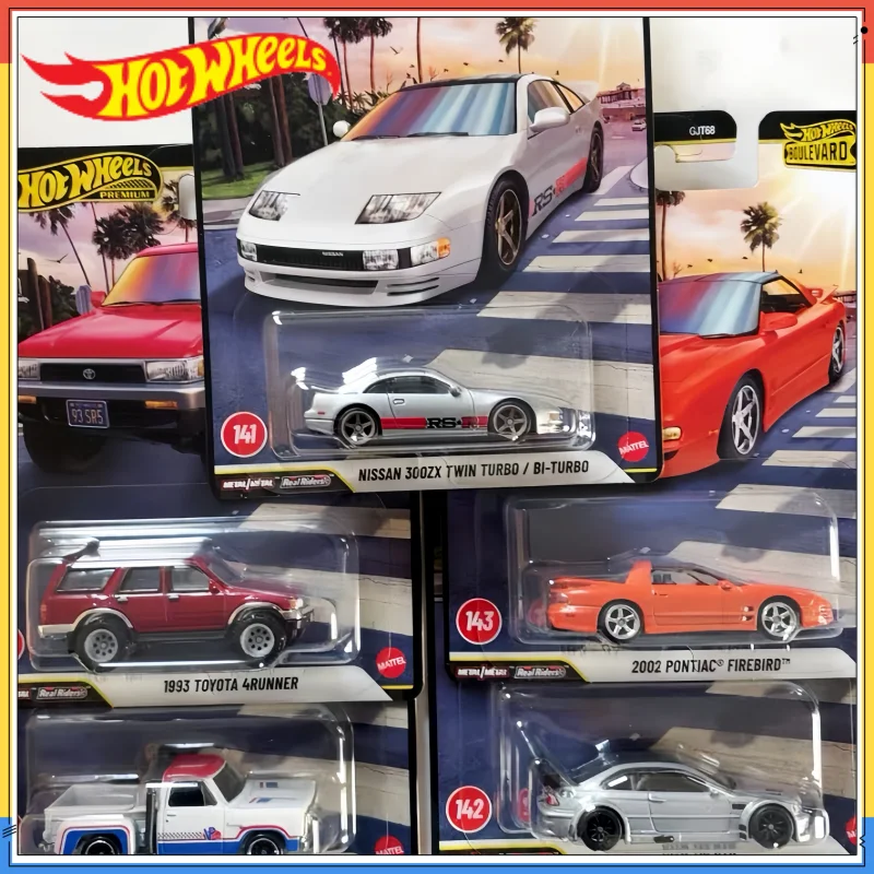 Original hot wheels boulevard 29 modelo de carro 1/64 escala carro fundido bmw nissan toyota dodge ferro fundo borracha pneu liga modelo