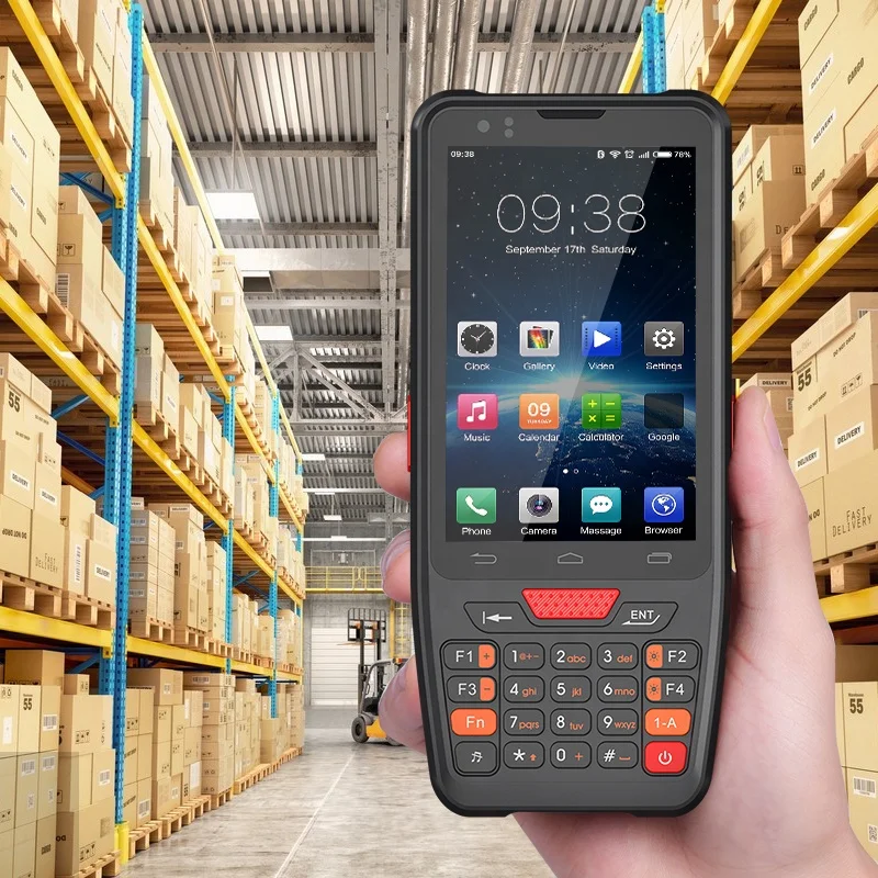 4G LTE Rugged IP67 Industrial PDA Android 12.0 3GB RAM Octa-core Barcode Scanner Data Collector Terminal