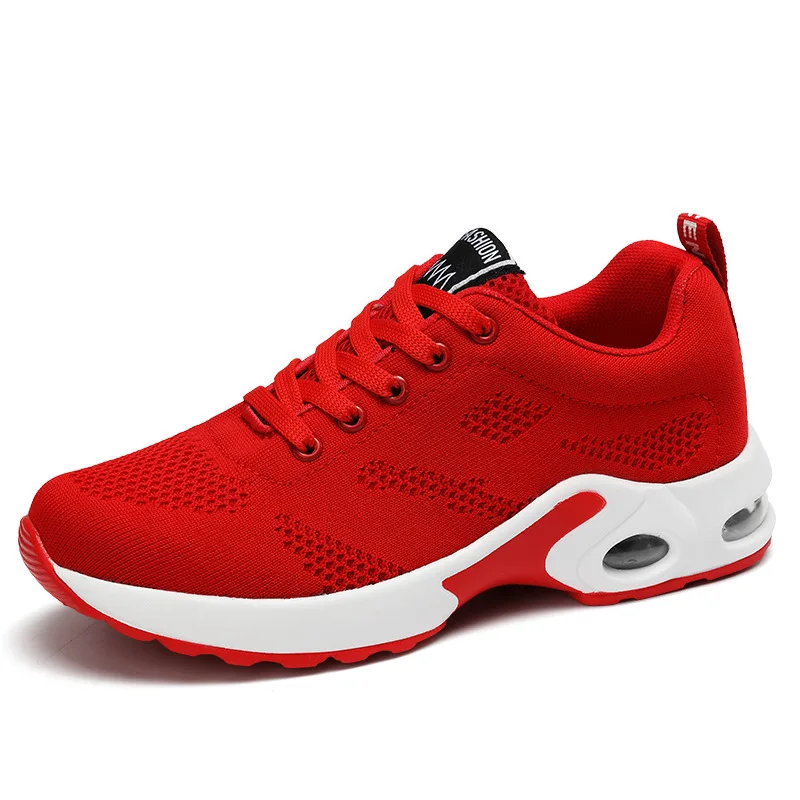 Women Casual Shoes Breathable Walking Mesh Flat Shoes Sneakers Women New  Vulcanized Shoes White Female Footwear tenis de mujer
