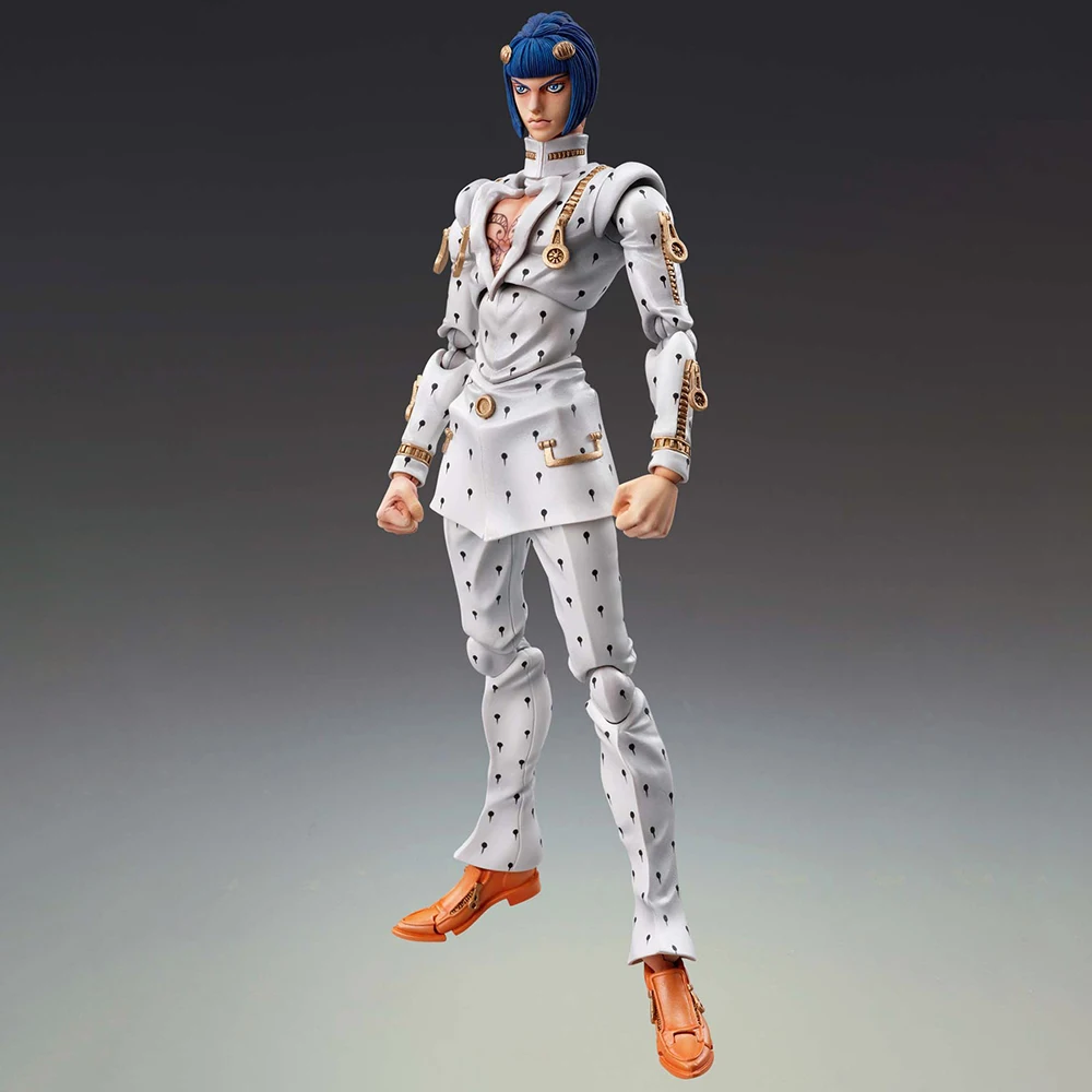 Original Medicos Super Action Statue Blono Buccellati (JoJo's Bizarre Adventure Part 5) 160 mm Anime Action Figure Model Toys