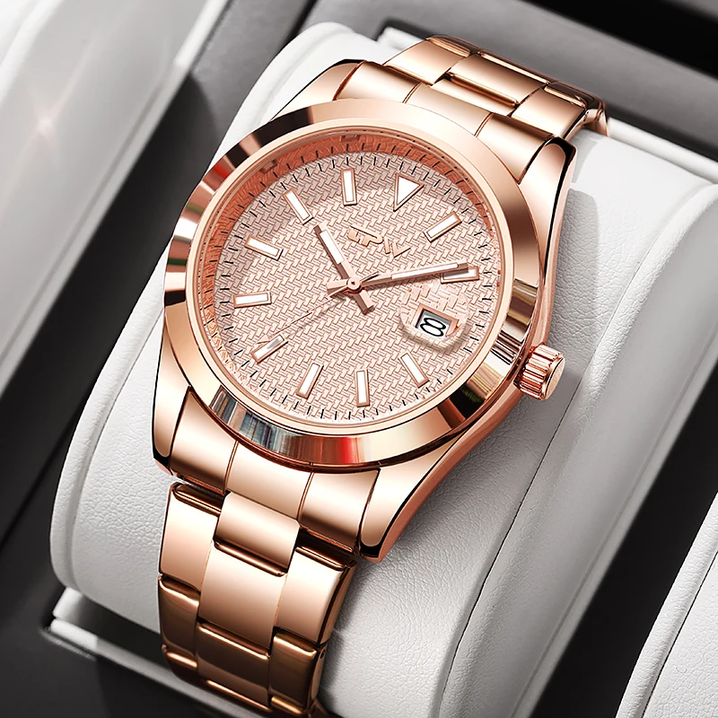 TPW Business Watch Quartz Movement  Stainless steel  Strap Watch Analog with Day Function