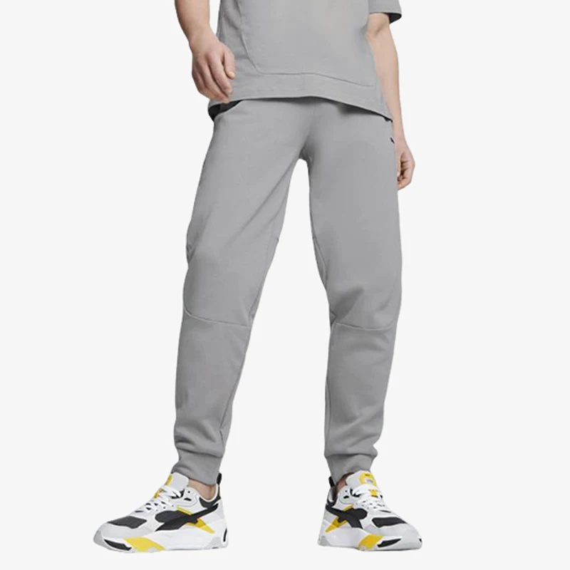 

Оригинальные зимние мужские спортивные трикотажные брюки Puma с вышивкой 678381-14