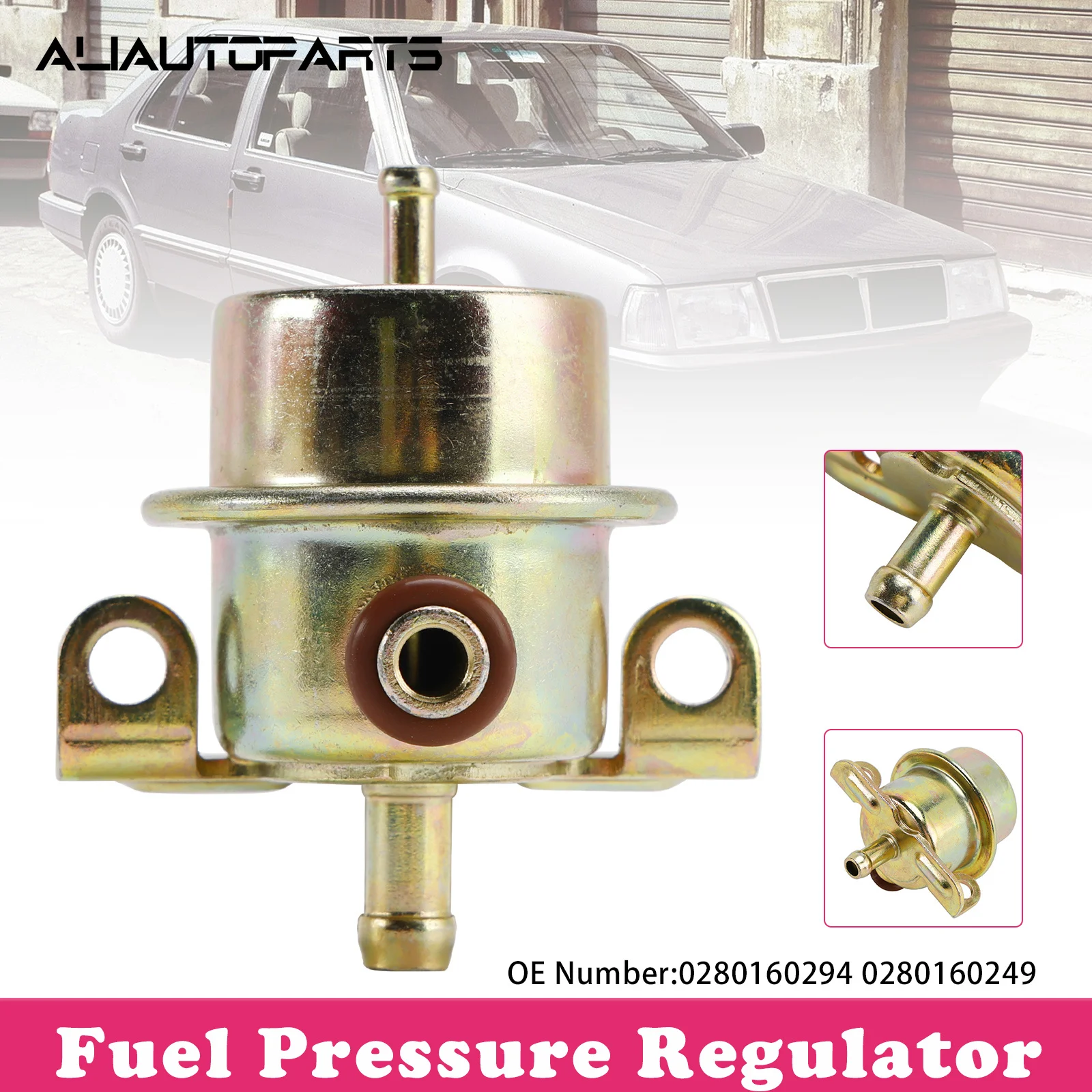 

Areyourshop Fuel Pressure Regulator 0280160294 0280160249 for Volvo VW Seat Saab