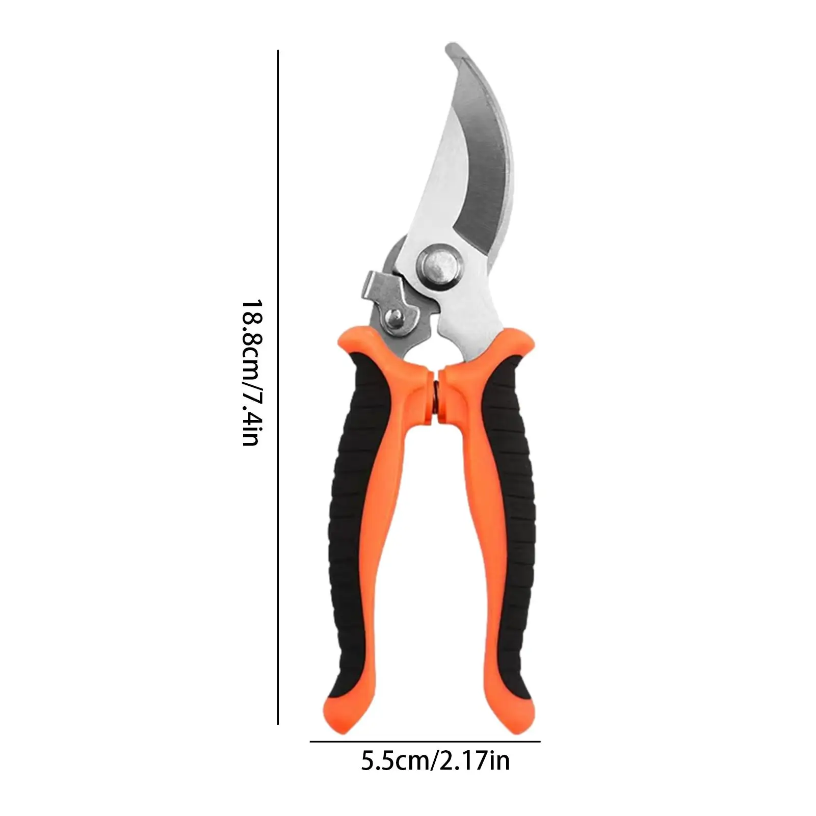 Garden Shears Pruning Pruning Scissors With Locking Handle Bypass Gardening Hand Pruners Tools Sharp Cutter Secateurs With Non