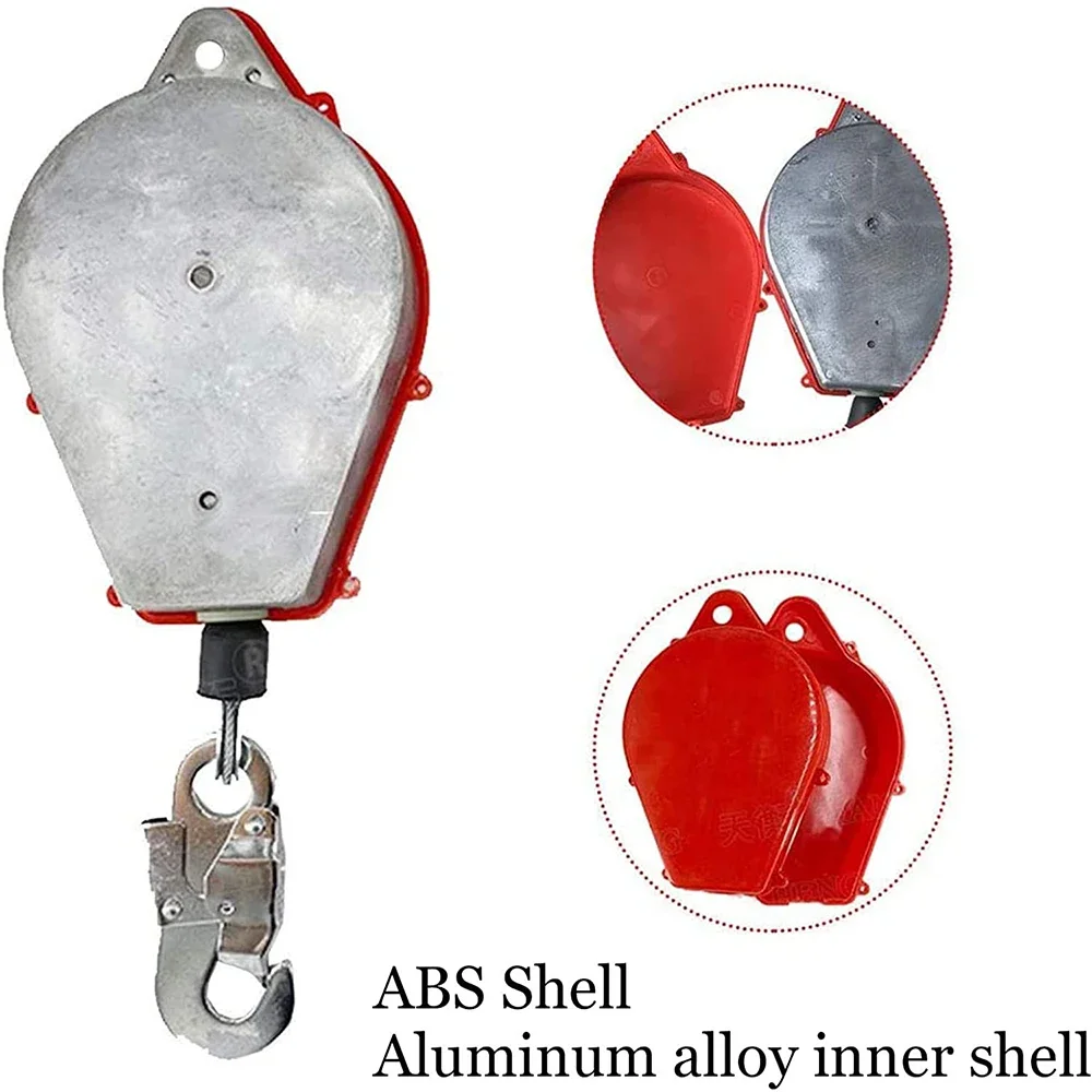 جهاز أمان لبكرة القصور الذاتي ، مانع السقوط ، خط النجاة للسحب الذاتي ، 30 م