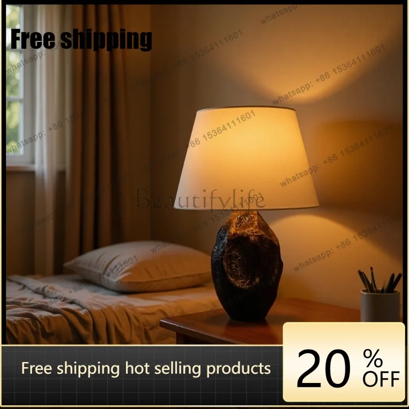 hot -retro special-shaped bedside decoration light luxury homestay structure creative hotel resin luminous ornament