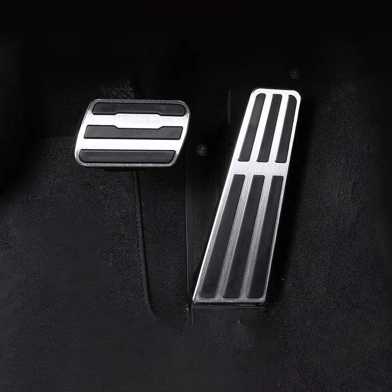 Für Porsche 718 911 Panamera Taycan Boxster Cayman Auto Kraftstoff Gaspedal Bremspedale Abdeckung rutschfeste Pad Zubehör