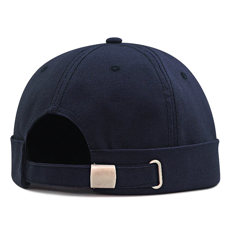 Unisex Big Head Plus Size Bonnet Damen Landlord-Mütze Retro Trend Schirmlose Beanies für Herren Herbstmütze Großhandel Freizeitmützen 62cm – Detail 4