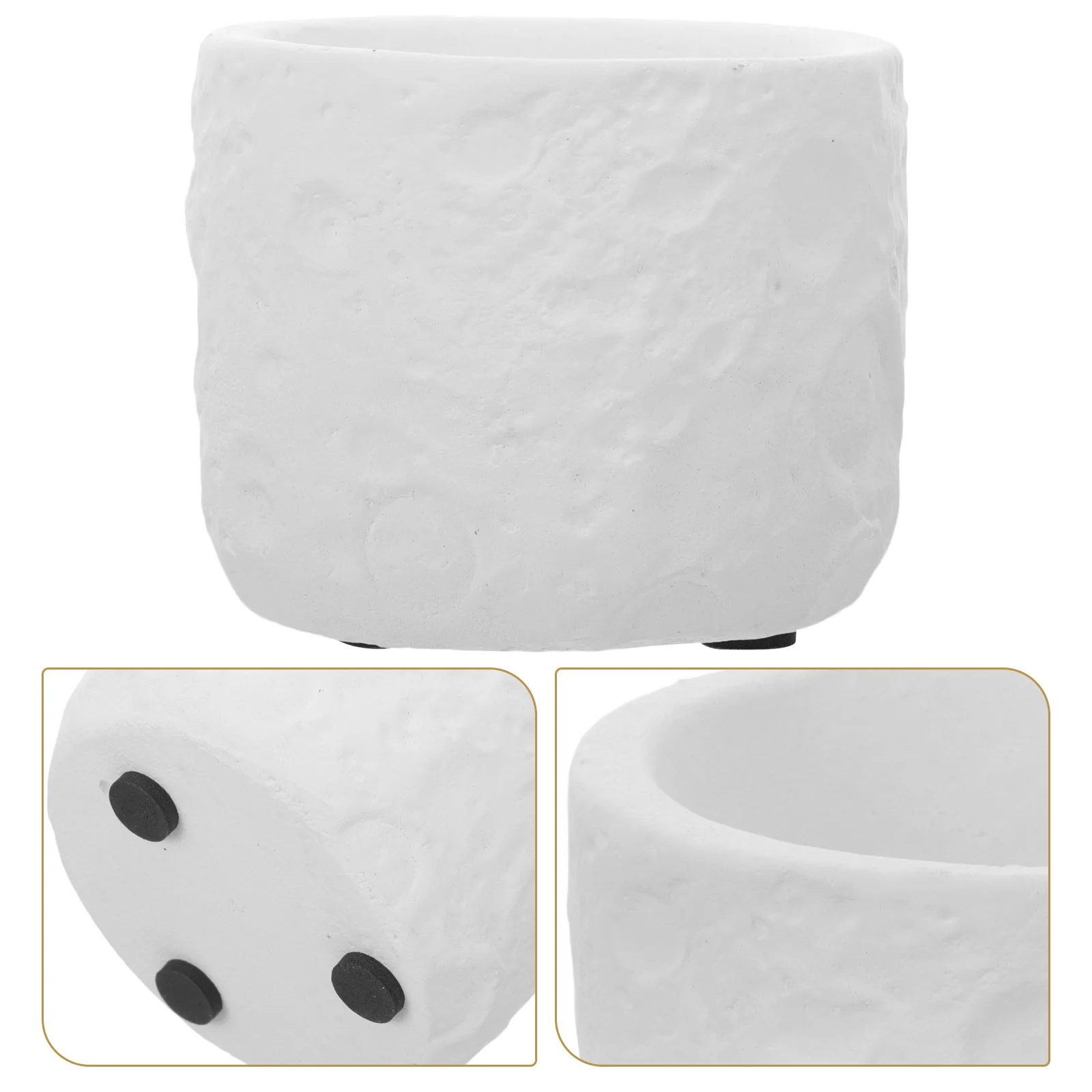 

Cement Moon Cup for DIY Making and Aromatherapy Decorative Holder Ideal Home Fragrance Essential Oil Diffuser Use