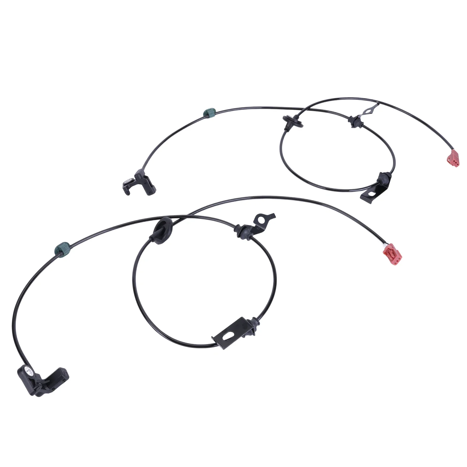 4x أجهزة استشعار ABS الأمامية والخلفية AE5Z2C205B+ AE5C2C204AC+6E5Z2C187AA+6E5Z2C182AA لفورد فيوجن، لينكولن MKZ، ميركوري ميلان