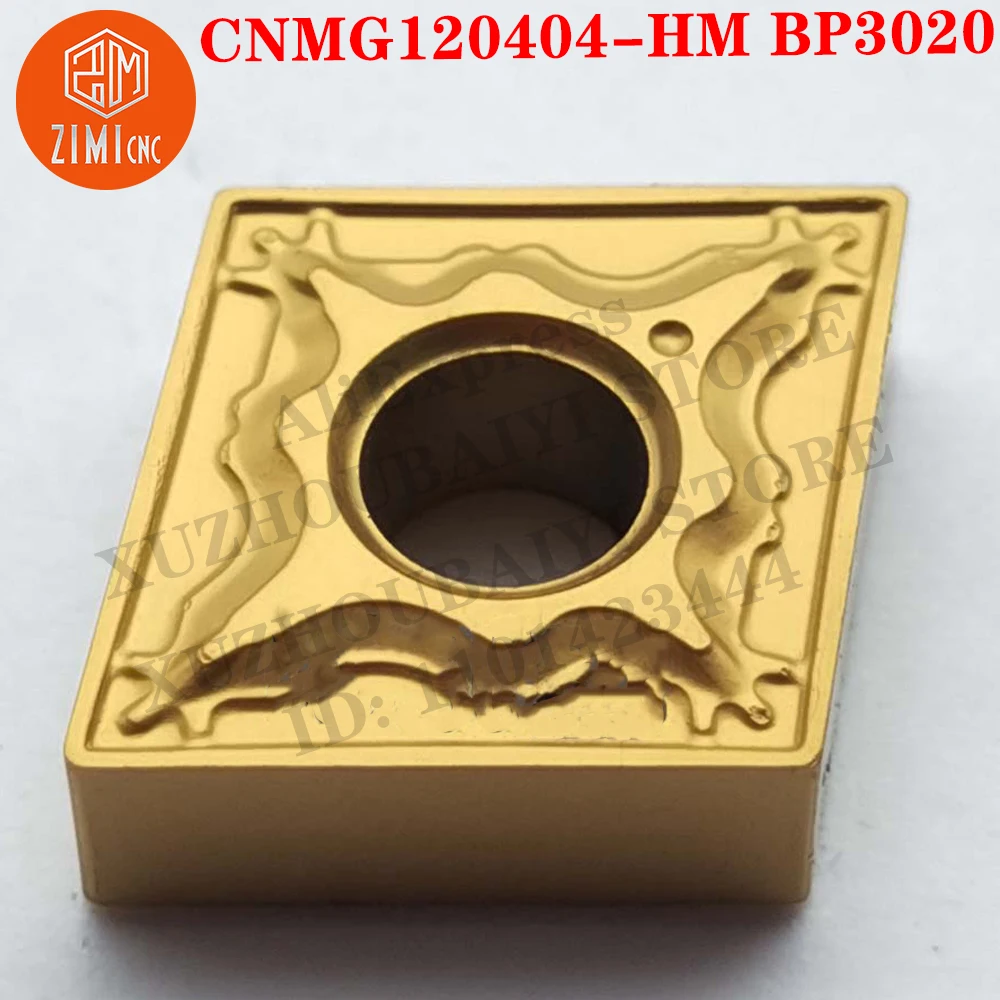 CNMG120404-HM BP3020 CNMG120404-HM Carbide Inserts Turning Tool mechanical CNC Tool Cutter Lathe Blades metal lathe cutting tool