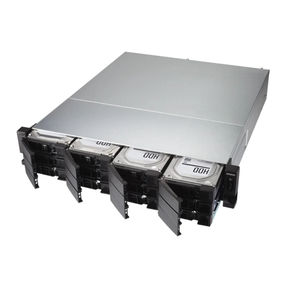 High Performance Cost-effective 10GbE ZFS-based Professional Storage System 2U Rack QNAP TS-h1886XU-RP R2  NAS Server Storage