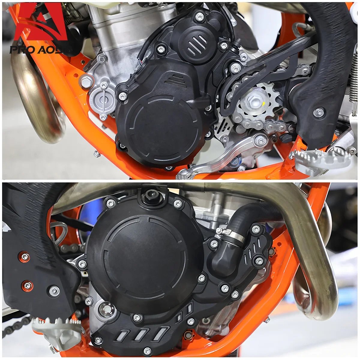 Motorcycle Engine Guard Ignition Clutch Magneto Protective Cover For KTM SXF XC-F EXCF Husqvarna FE FC Replacement Accessories