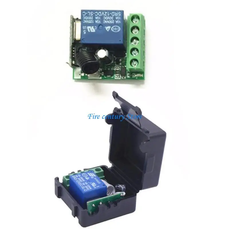 

J6PA for DC 24V 1CH Receiver Module RF Switch Button Remote Control Gate Garage Power Remote