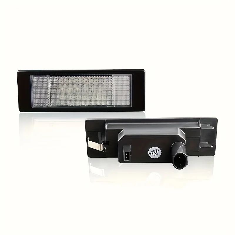 2 Luces LED Canbus sin Errores para Matrícula de Coche BMW Serie 1 y 6 E81 E87 F21 E63 E64 M6 F06 F12 F13, Accesorios para Auto