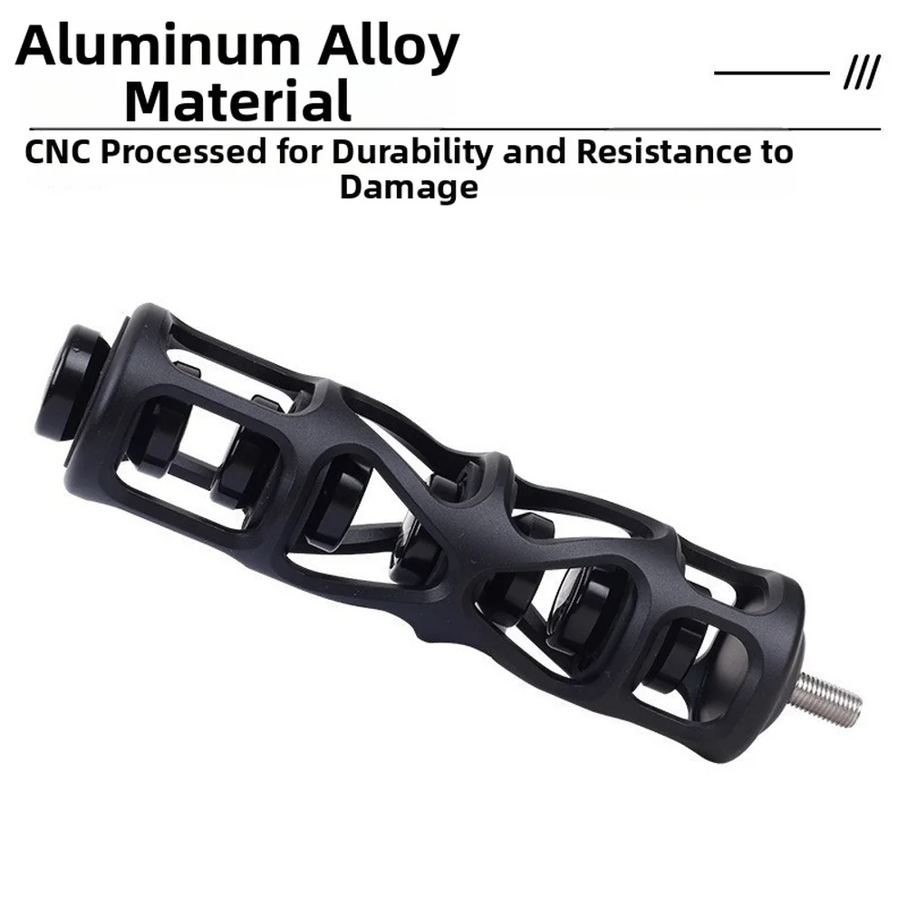 6 Inch Aluminum Alloy Bow For Stabilizer Shock Absorber Vibration Dampener Hollow Out Structure Outdoor Sports Accessories