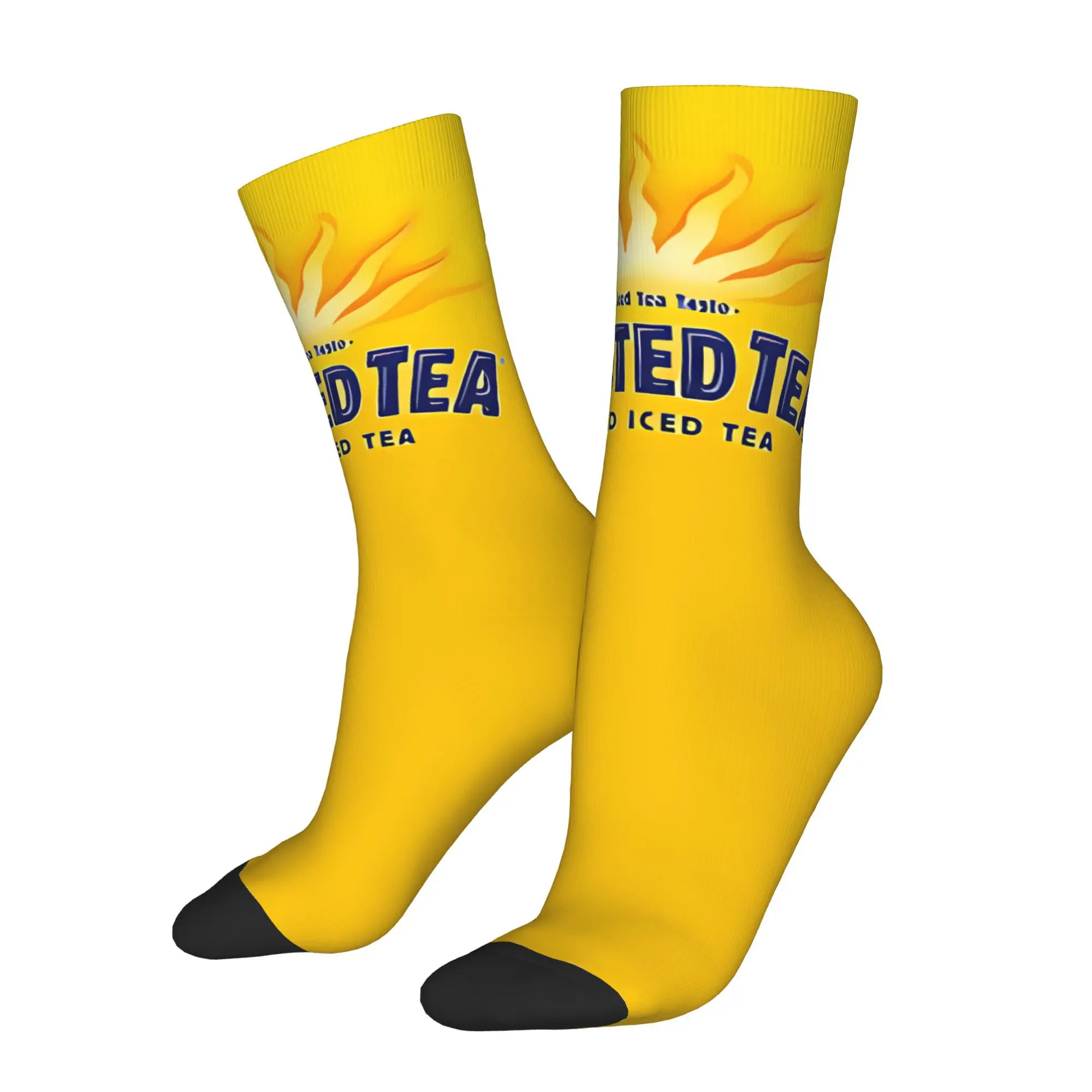 

Tea Wine Twisted Tea Sock Printed Man Polyester
