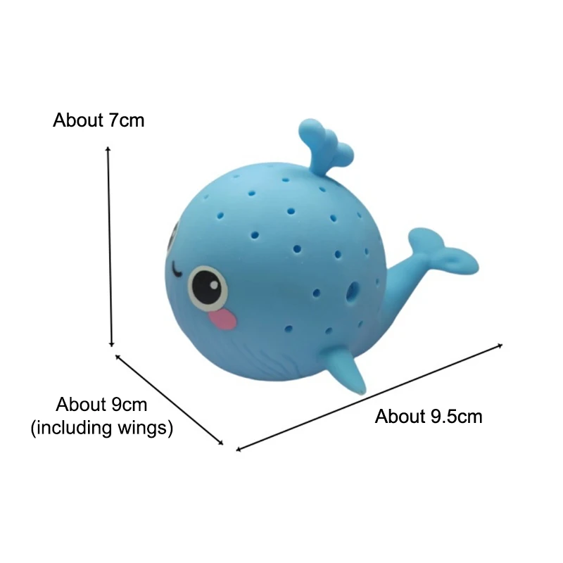 1 قطعة امتصاص الماء الإسفنج الحوت الضغط لعبة لتخفيف الضغط حمام الطفل اللعب الصيف السباحة اللعب الدعائم المياه للأطفال