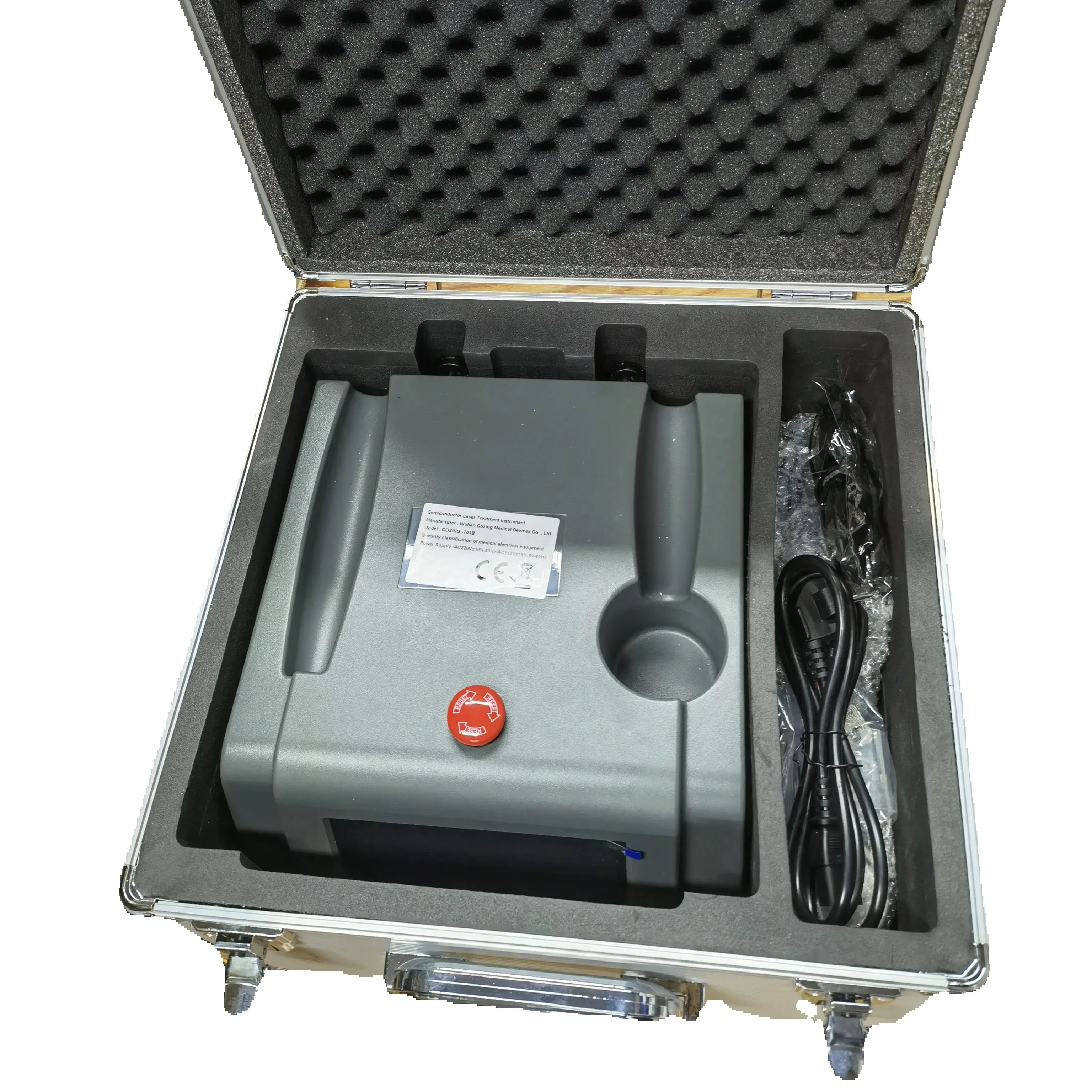 

Профессиональный блок холодной лазерной терапии, двойной чип 650 нм11 и 808 нм5 для использования в ветеринарной реабилитации