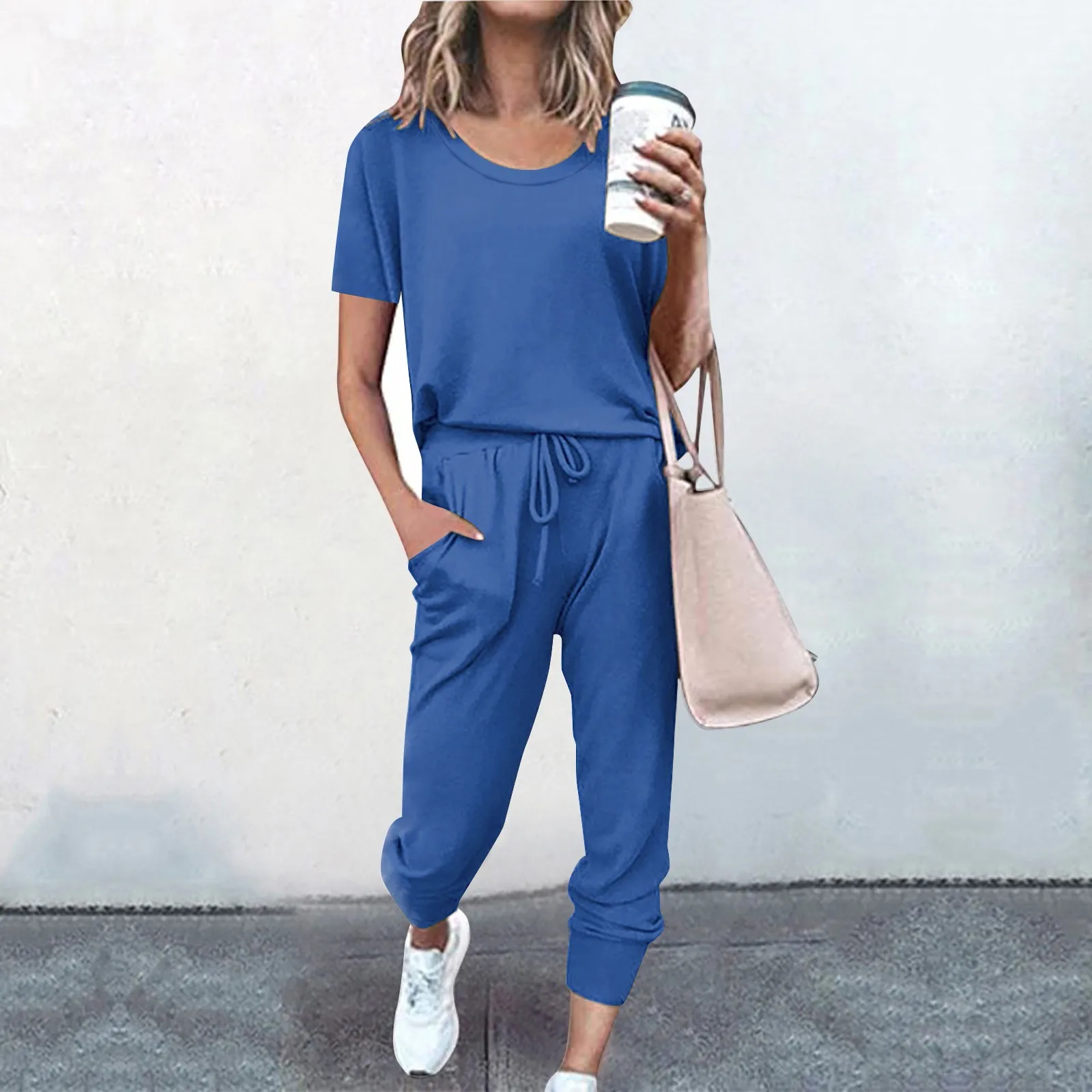 2024 Autumn Pajama Set Women solid color Sleepwear Lounge Wear Set Female Loungewear Nightwear Ladies Homewear Women Sleep Wear