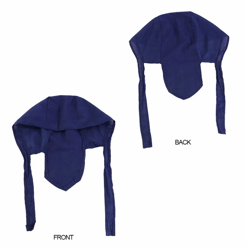 Adjustable Tie Do Rag Head Wrap Durag Men Women Breathable Bandana Skull Cap Sports Cycling Headscarf Hair Loss Beanie Headwear