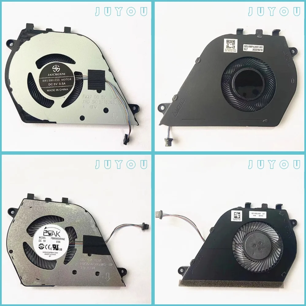 

Запасной вентилятор охлаждения для ноутбуков Dell Inspiron Vostro 5490 5498 5590 5598, компонент системы охлаждения для отвода тепла