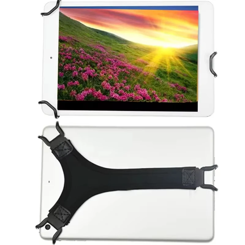 Soft Hand Strap for Tablet Holder iPad 9-10 Inch Generic Hand Operating Straps Anti Slip Finger Sling Band iPad Accessories Tabl