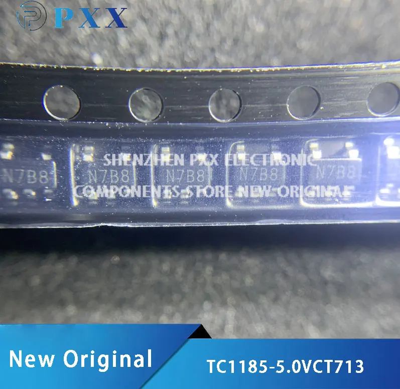 2Pcs TC1185-5.0VCT7…