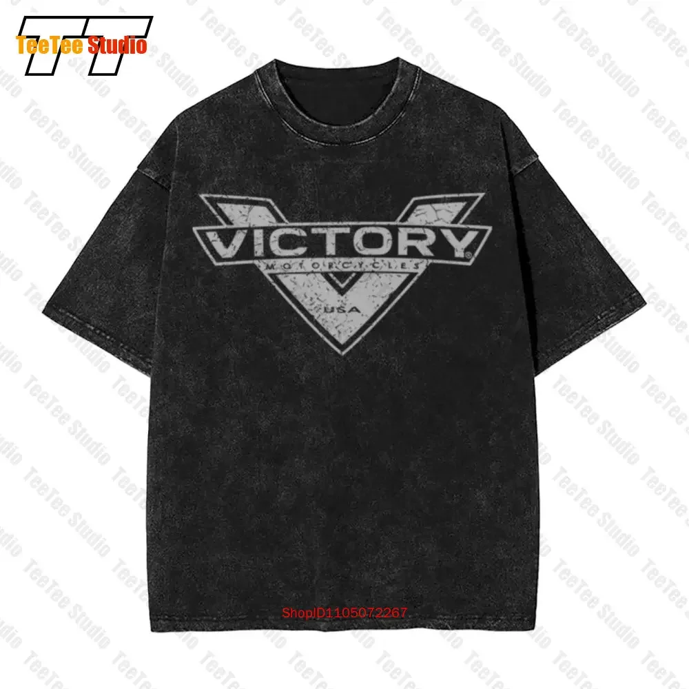 Victory Motorcycle Softstyle Vintage Oversized T-Shirt 2AIC