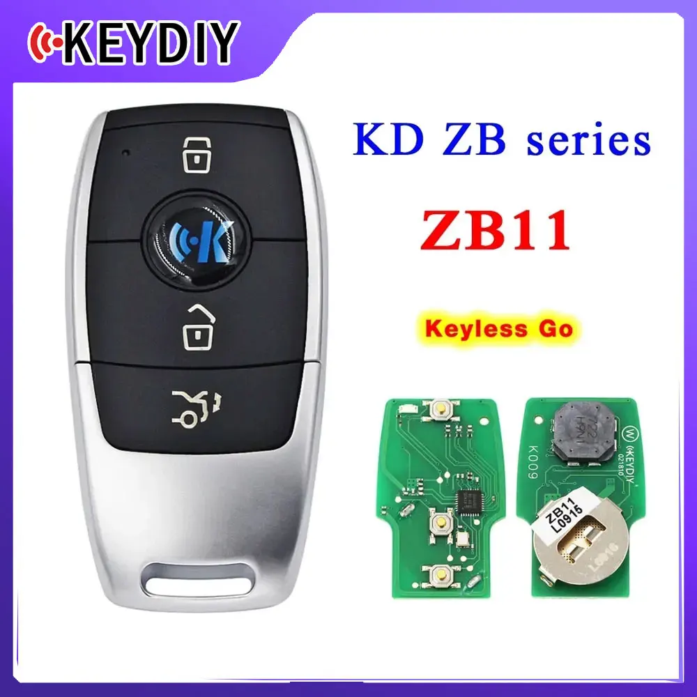 

Universal KEYDIY ZB11 KD Smart Key Remote for KD-X2 KD Car Key Remote Replacement Fit More than 2000 Models